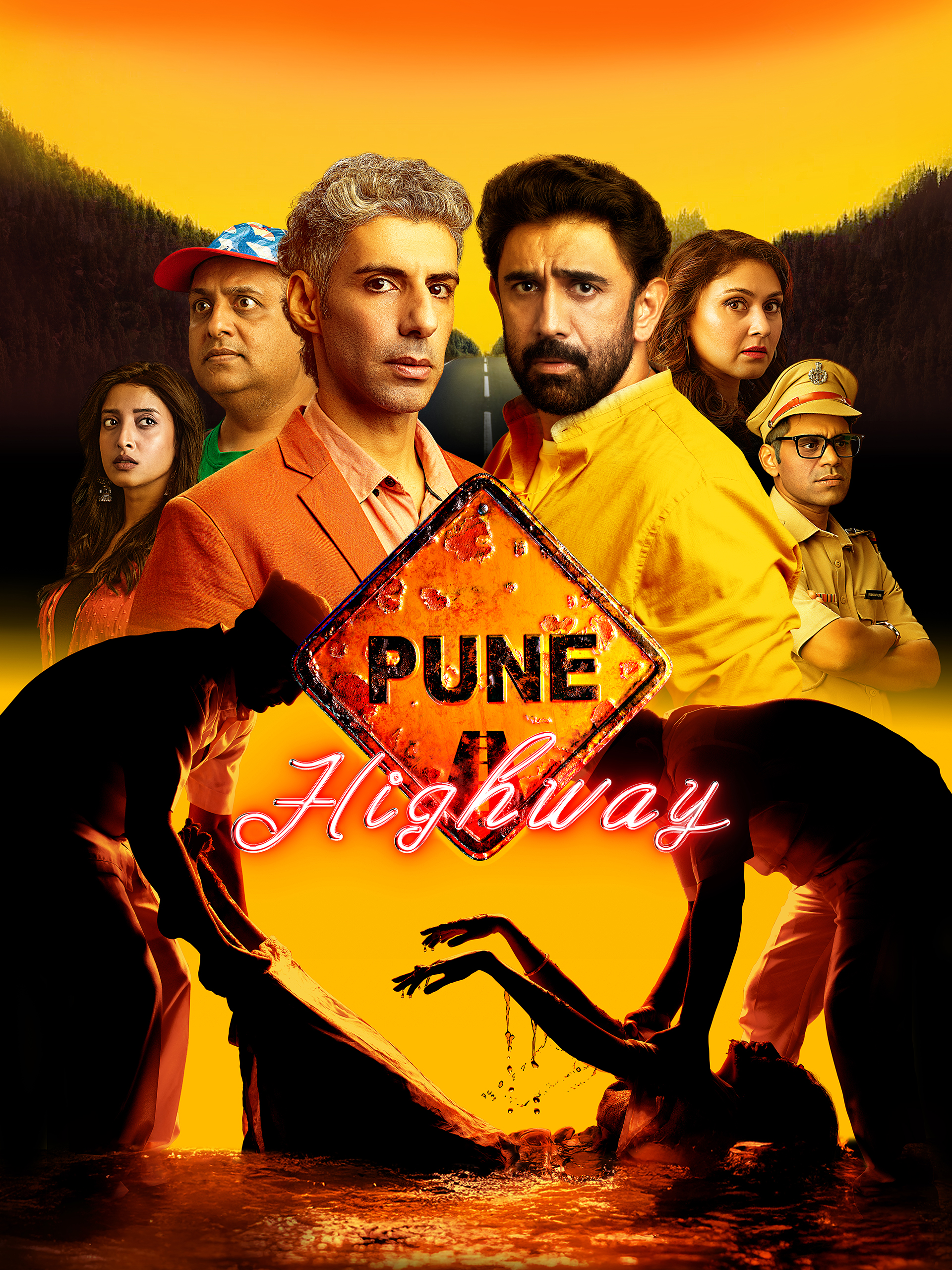 Pune Highway 2025 Hindi Movie 1080p | 720p | HEVC | 480p AMZN HDRip ESub Download