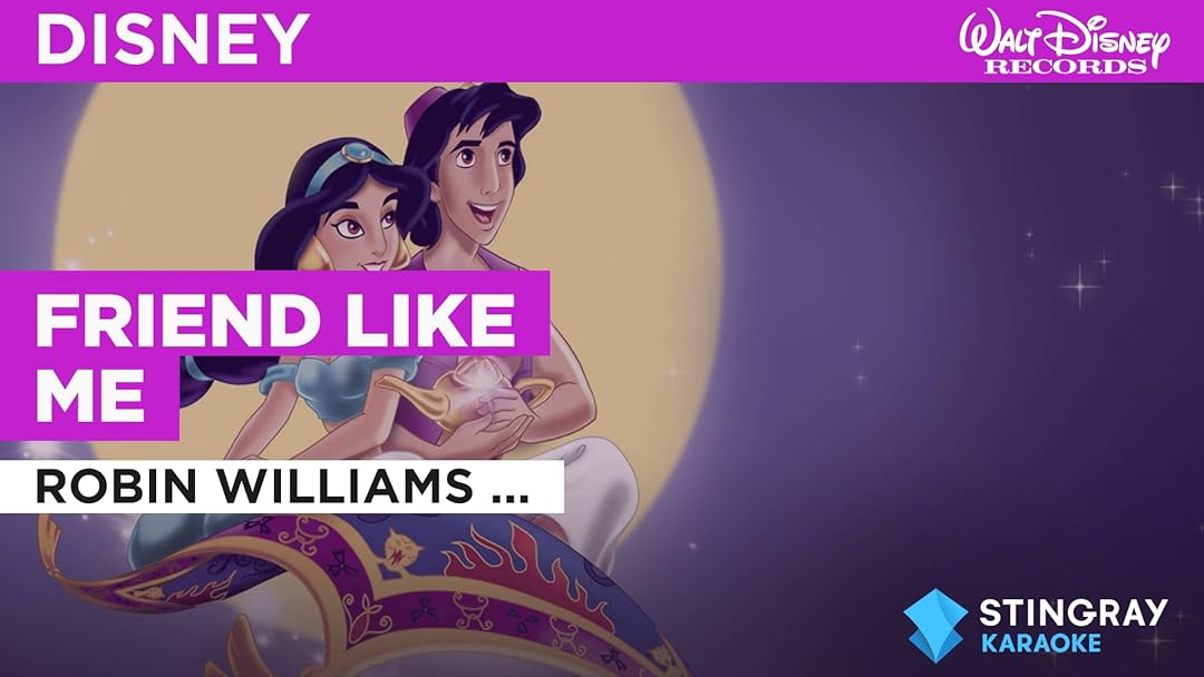 Friend Like Me in the Style of Robin Williams (Disney Original)