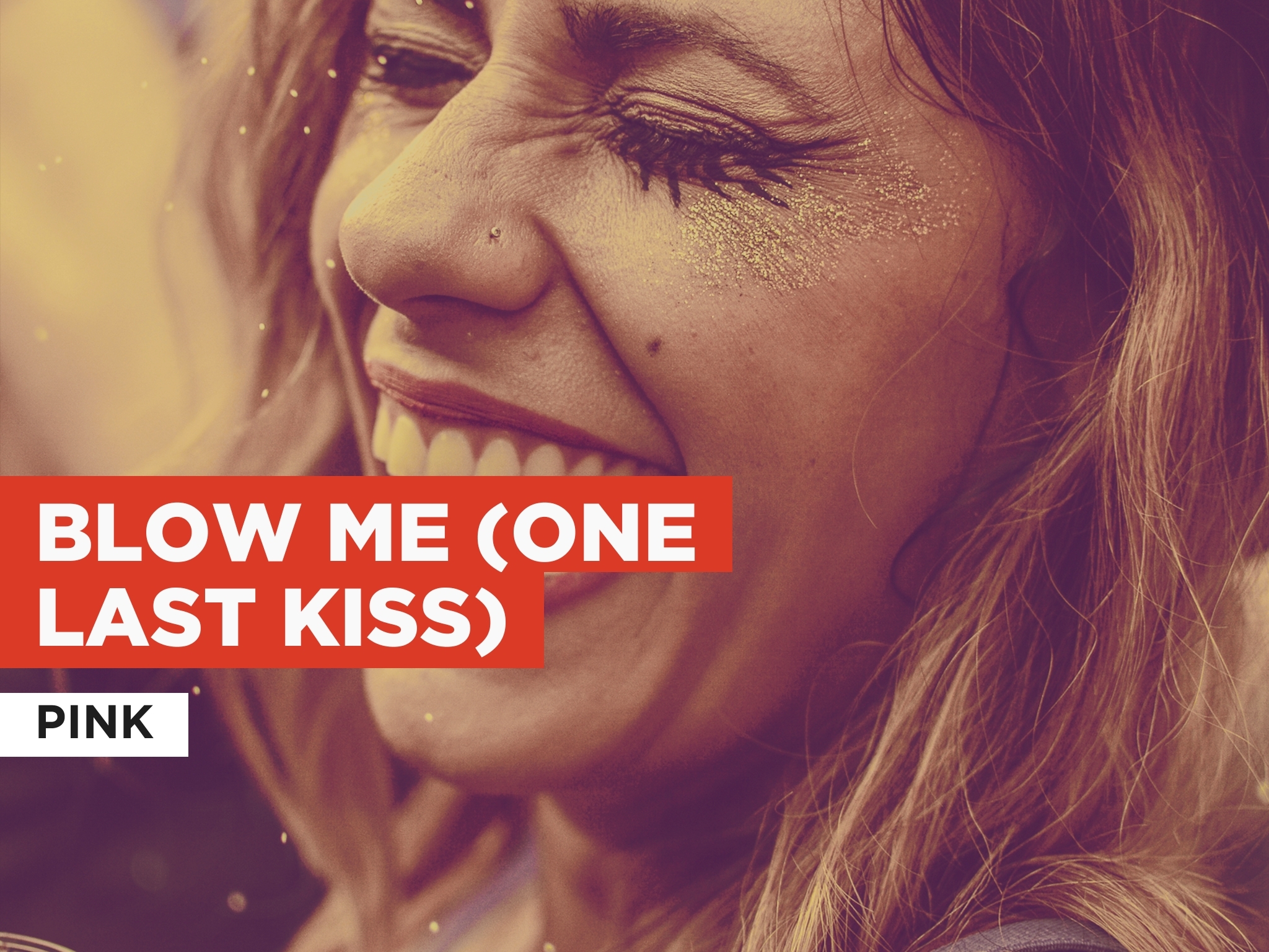 Prime Video Blow Me (One Last Kiss) in the Style of Pink