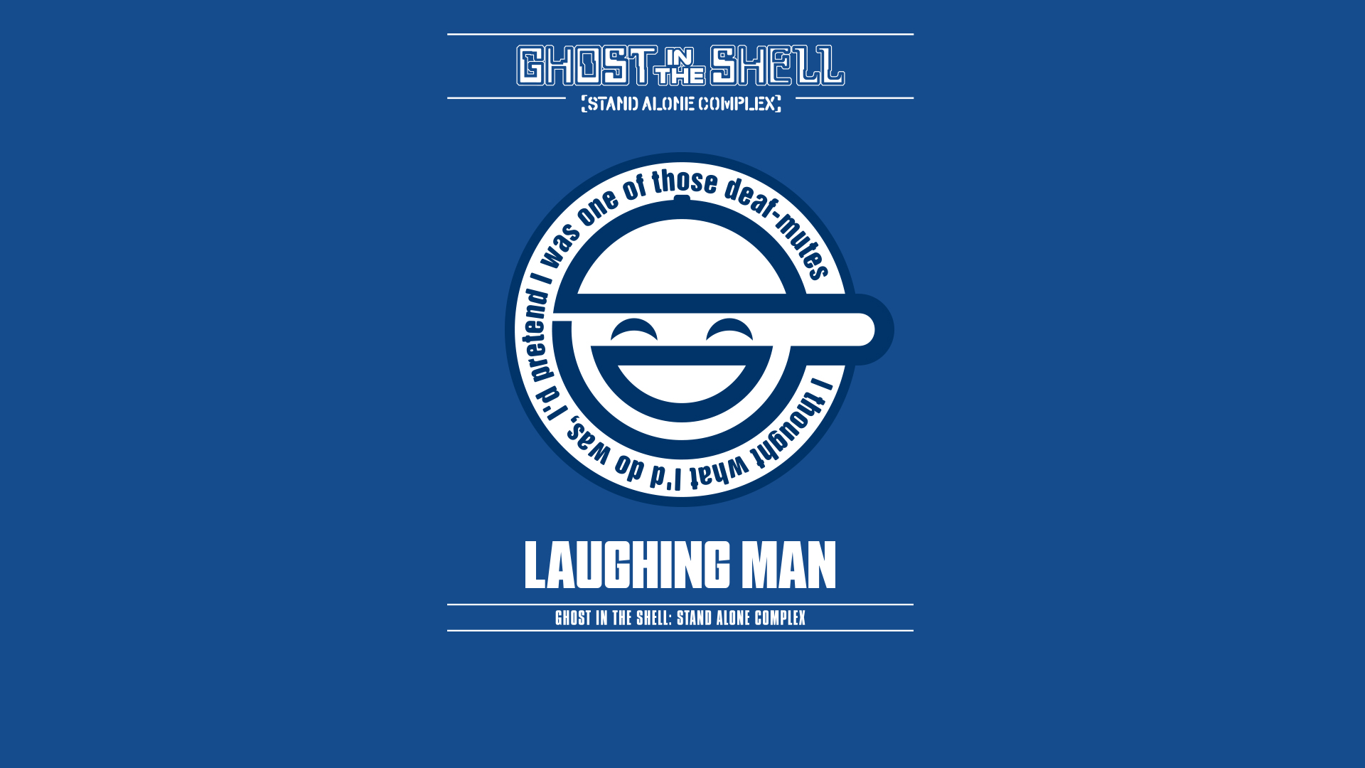 Laughing Man Wallpaper 1920x1080