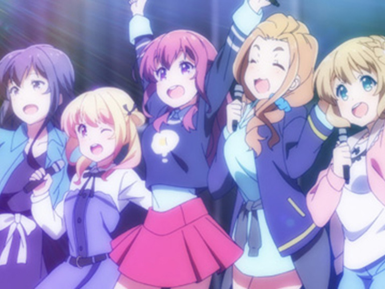 激レア】ガーリッシュナンバー メインキャスト6名サイン入り告知