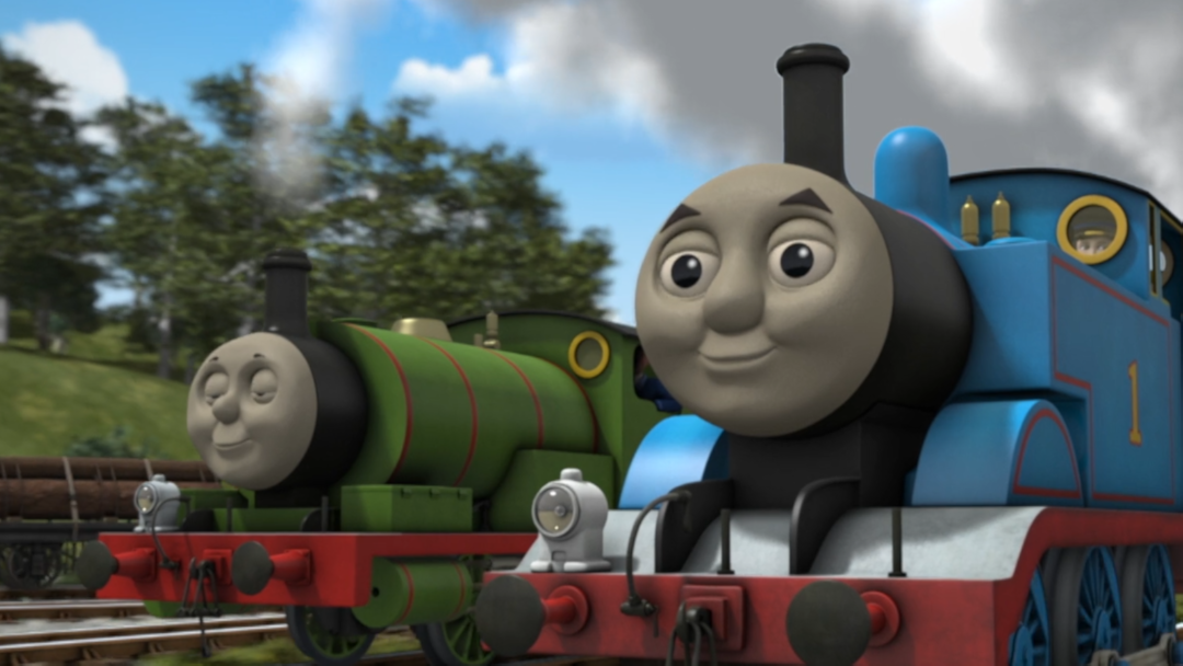ヒロとトーマス因縁の闘い きかんしゃトーマス原作出版80周年記念 モデル＆CGアニメ
