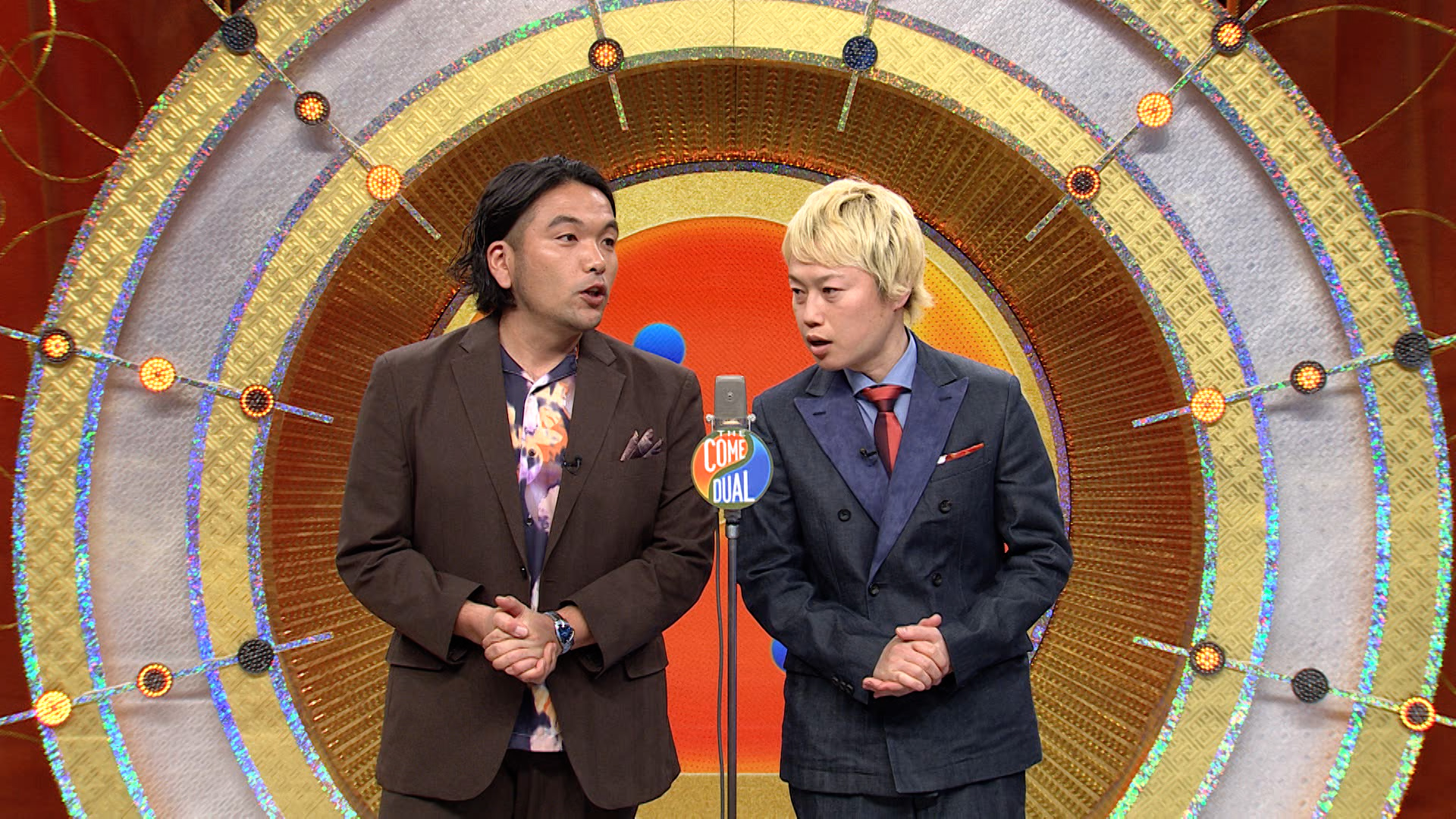 ザ・コメデュアル　コメデュアル　霜降り明星×令和ロマン ザ・コメデュアル Tシャツ 霜降り明星×令和ロマン ブラック