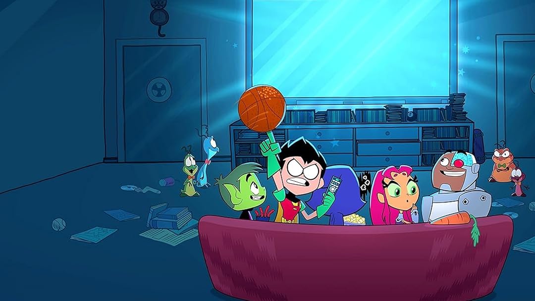 Os Jovens Titãs Assistem a Space Jam