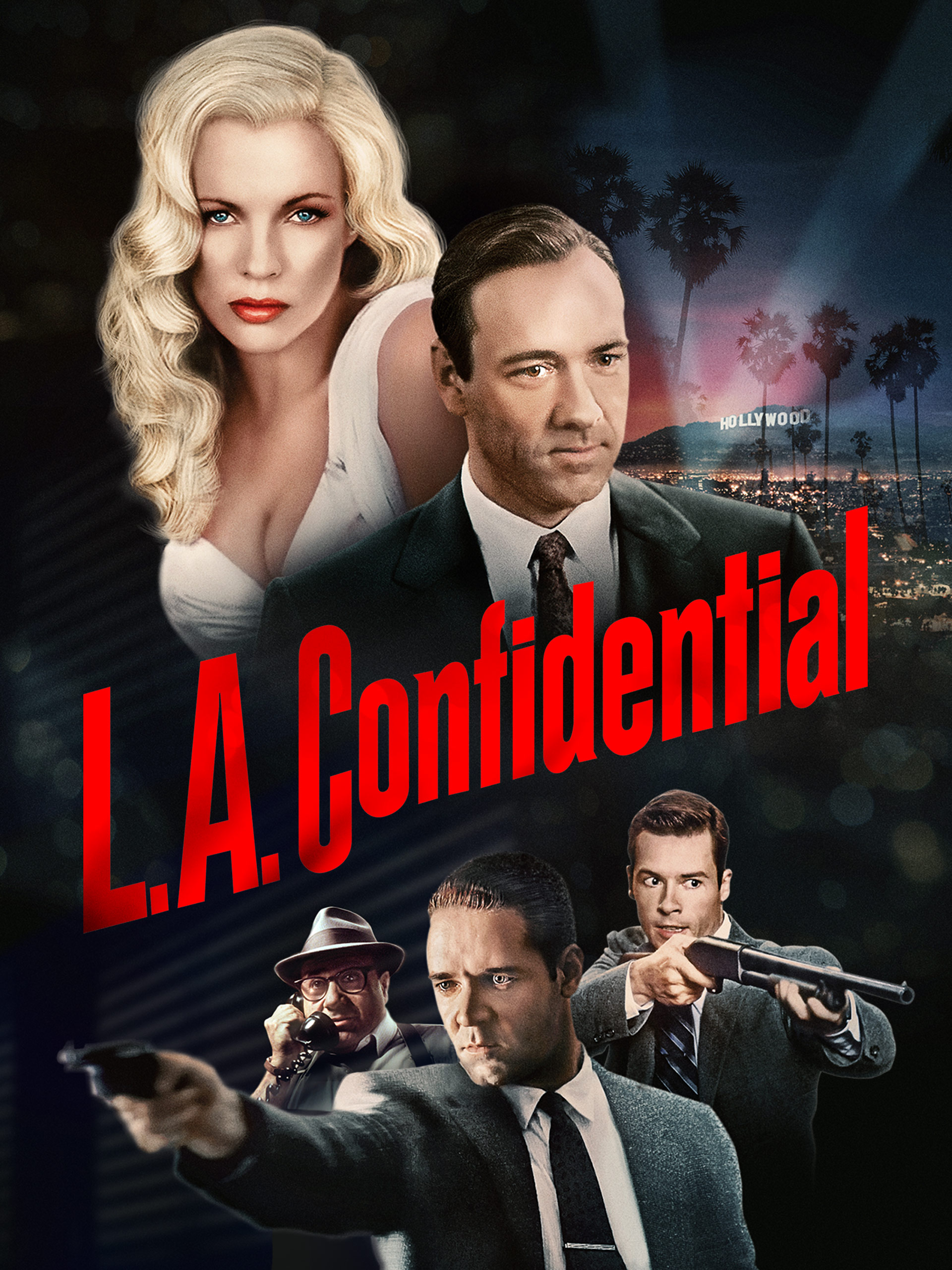 L.A コンフィデンシャル　USオリジナル映画ポスター L・A・コンフィデンシャル – 映画コレクション・しねとろ倶楽部