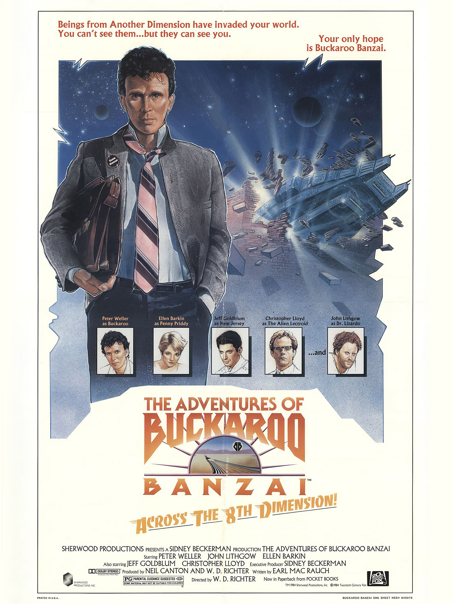 Prime Video The Adventures of Buckaroo Banzai Across the Eighth Dimension
