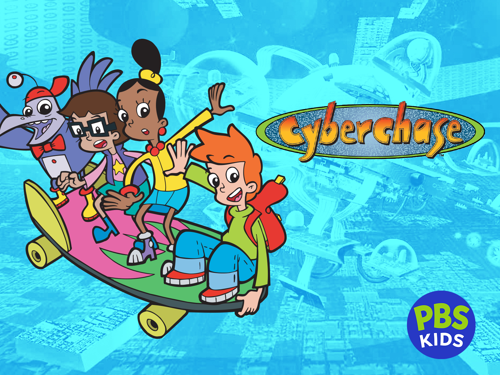 Cyberchase Characters Slider