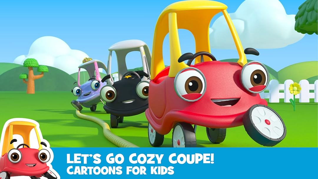 Let's Go Cozy Coupe! - Cartoons for Kids