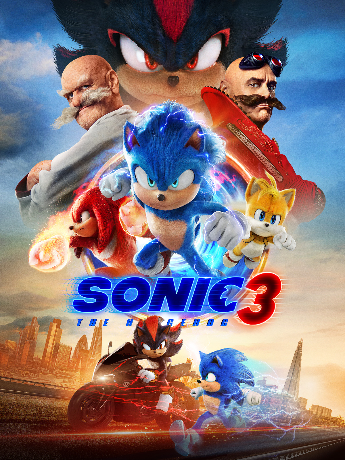 Sonic The Hedgehog 3 2024 ORG Hindi Dubbed 1080p | 720p | 480p AMZN HDRip ESub Download