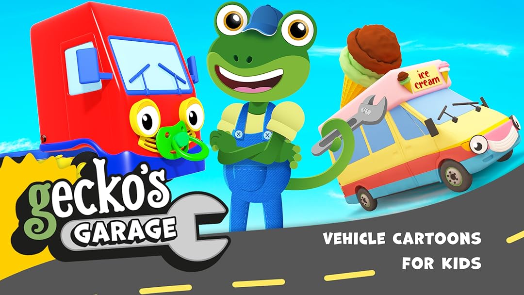 Gecko's Garage - Vehicle Cartoons for Kids