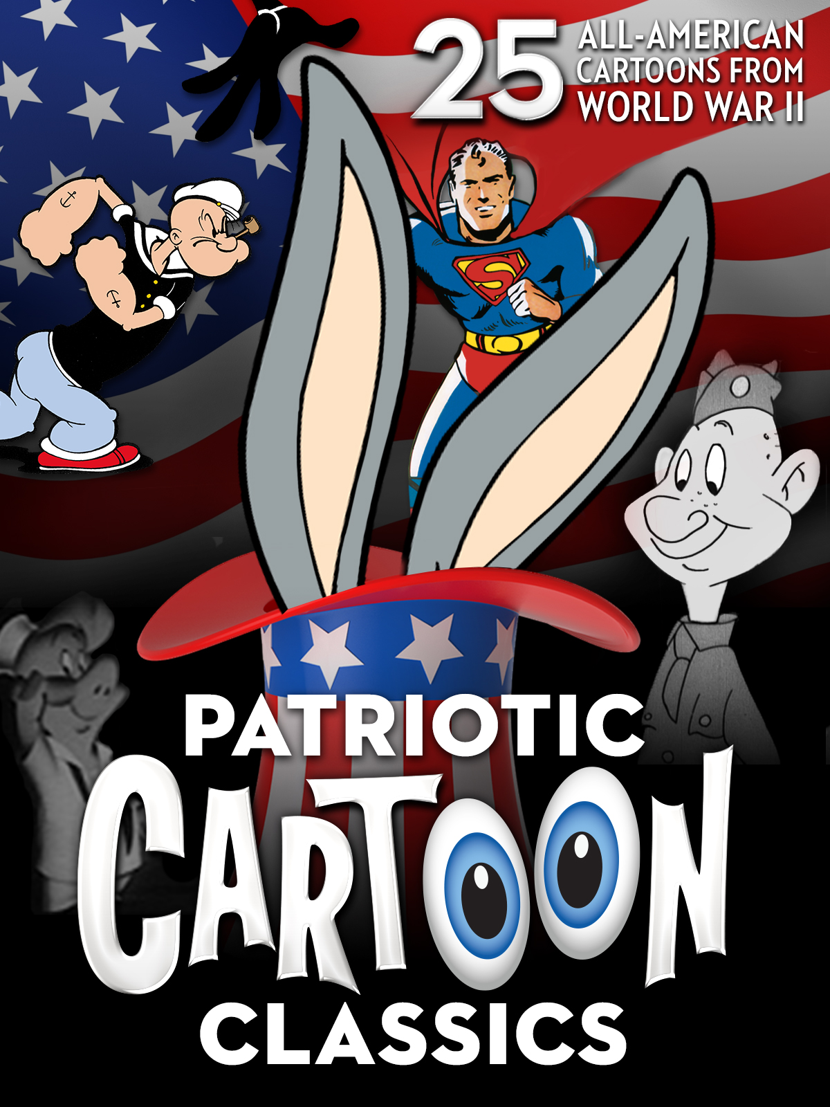 patriotic Prime Video: Patriotic Cartoon Classics: 25 All-American Cartoons from  World War II