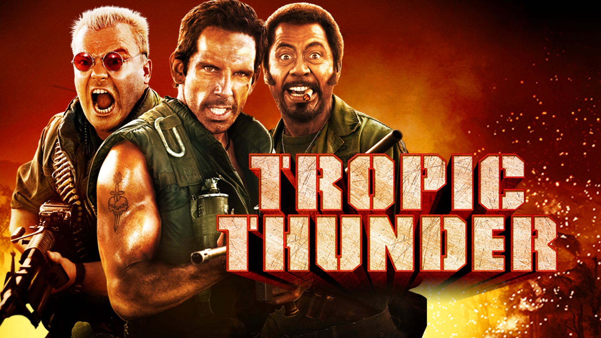 Tropic Thunder Poster