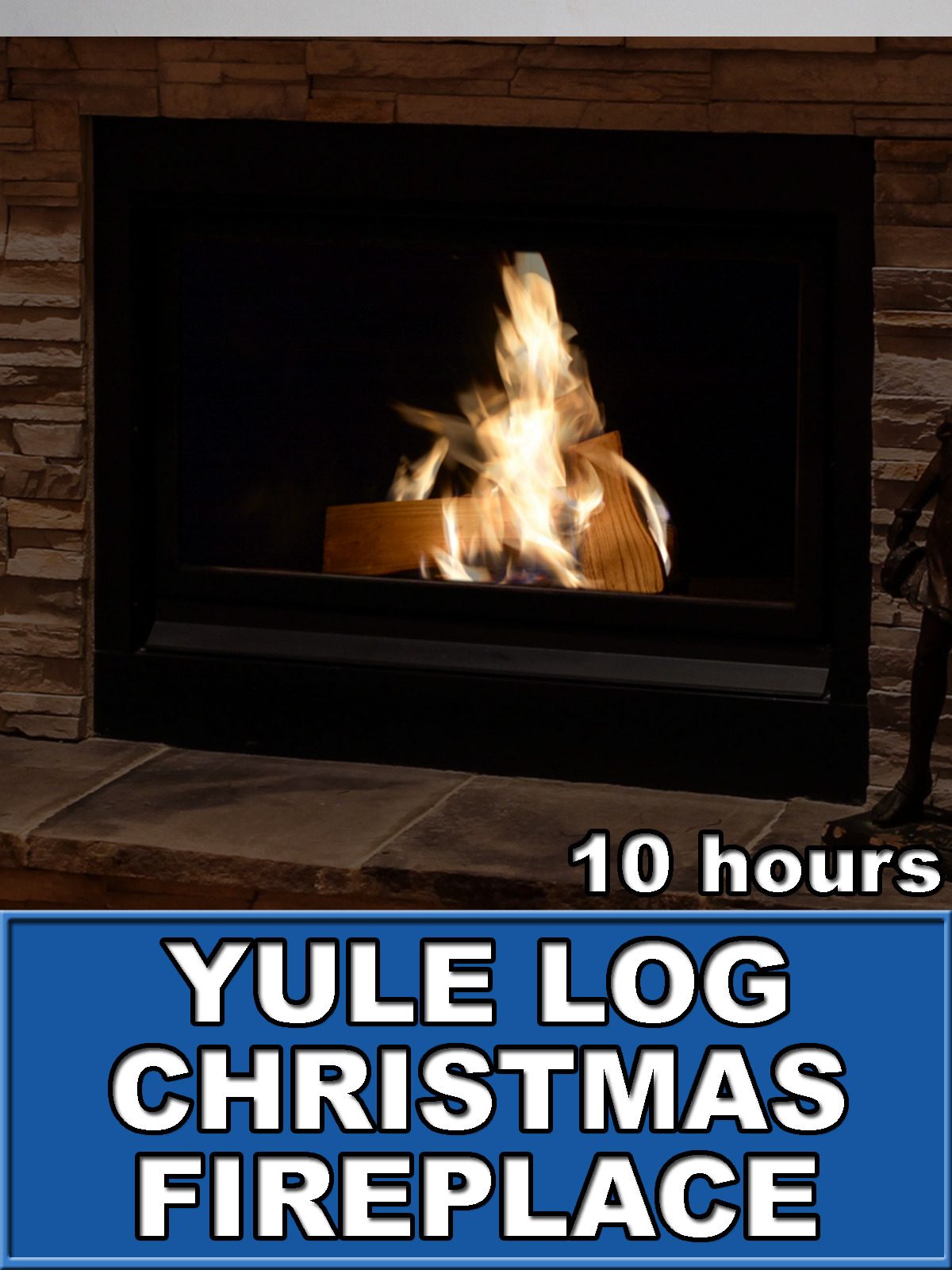 Yule Log Fireplace