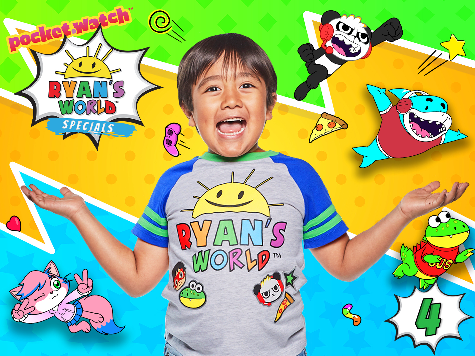 Prime Video Ryan's World Specials presented by pocket.watch Season 4