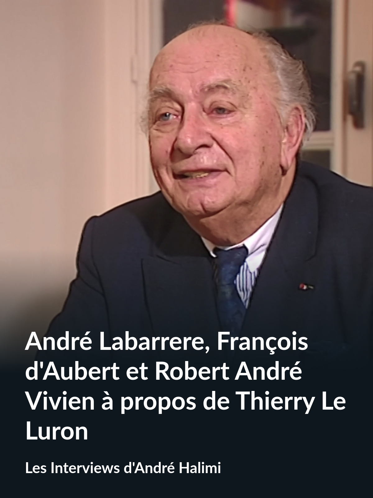 Prime Video André Labarrere, François d'Aubert et Robert André Vivien