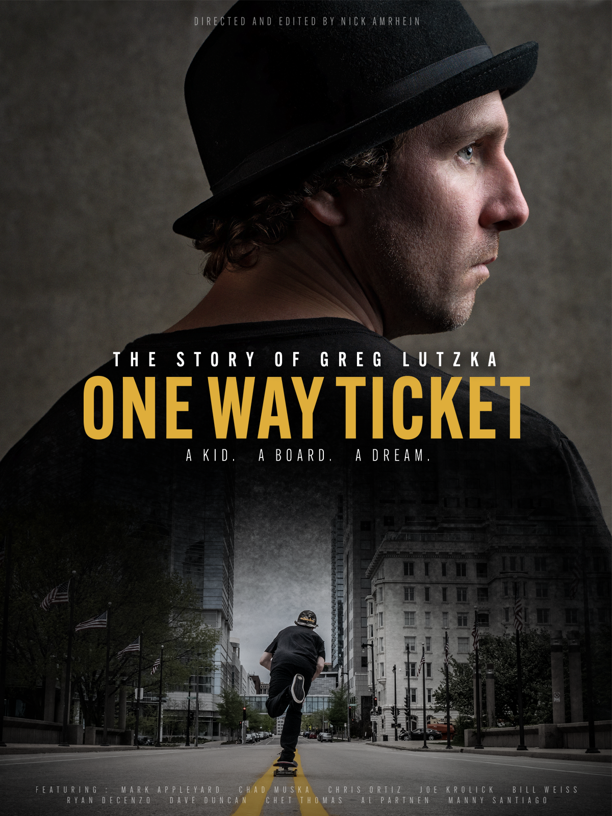 Prime Video The Story Of Greg Lutzka One Way Ticket A Kid. A Board. A