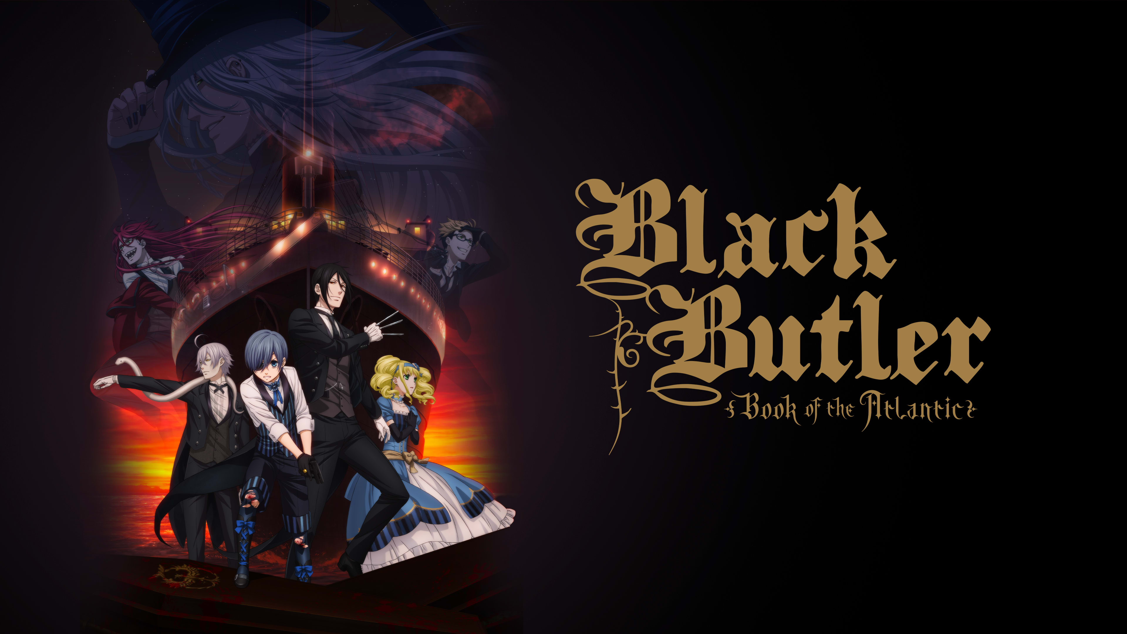 アニメ BLACK BUTLER: Book of the Atlantic Prime Video: Black Butler - Book of the Atlantic (Original