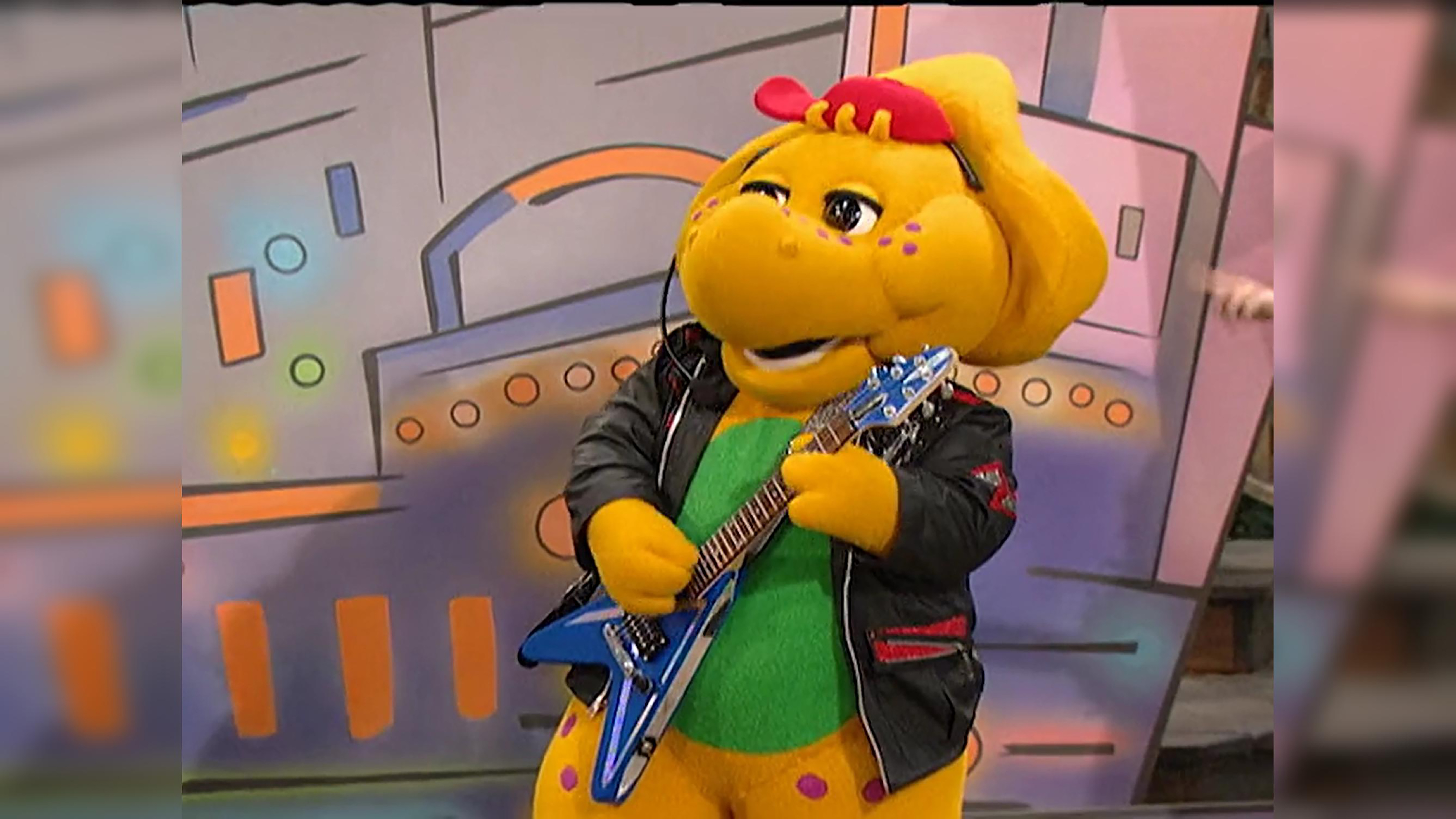Barney 電話 おもちゃ Learning Resources Easy-to-program Teaching Toy Telephone