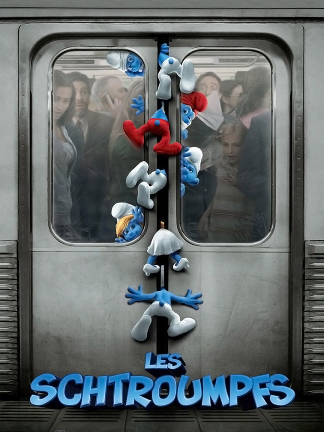 les schtroumpfs costaud