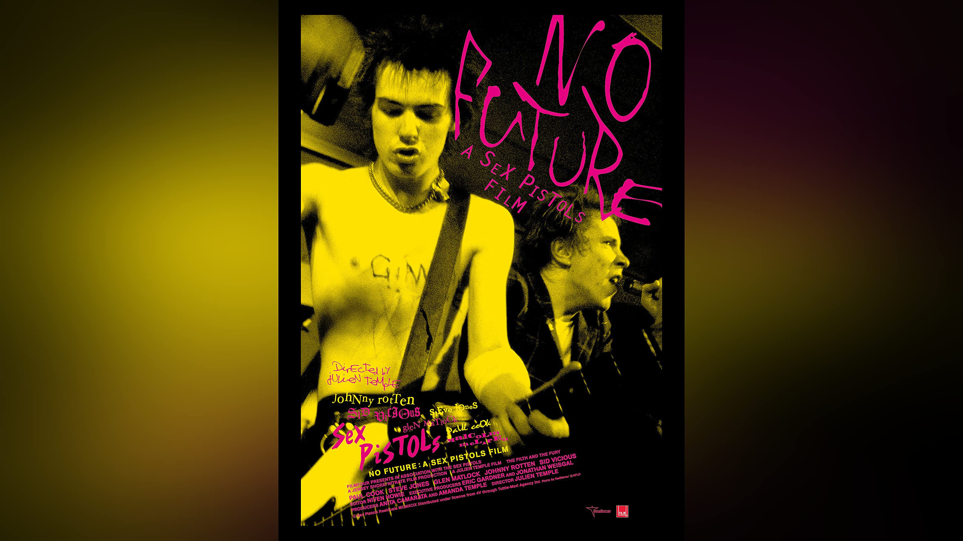 NO FUTURE A SEX PISTOLS FILM♤シド・ヴィシャス♧B2