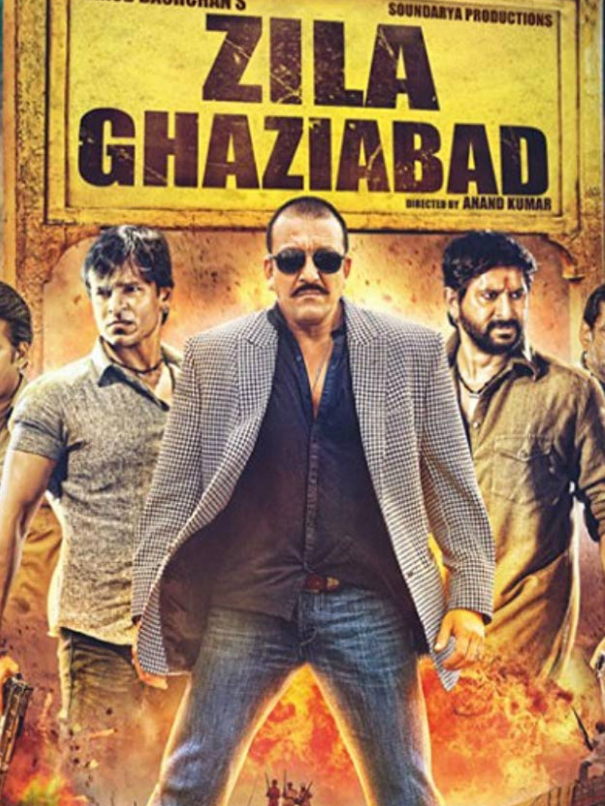 Zila Ghaziabad (2013) Hindi 720p HEVC HDRip x265 AAC ESubs Full Bollywood Movie [750MB]