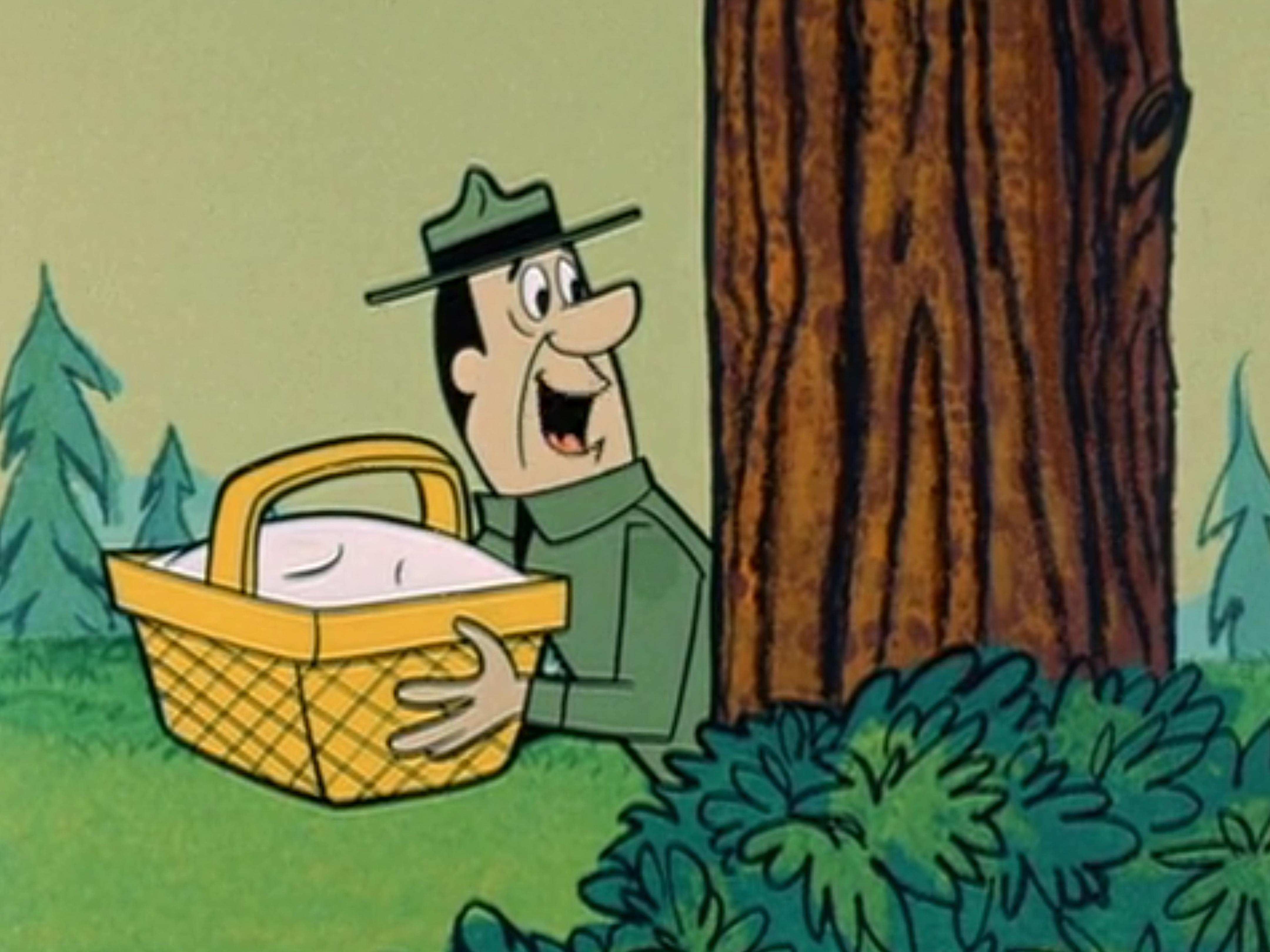 Yogi Bear Picnic Basket