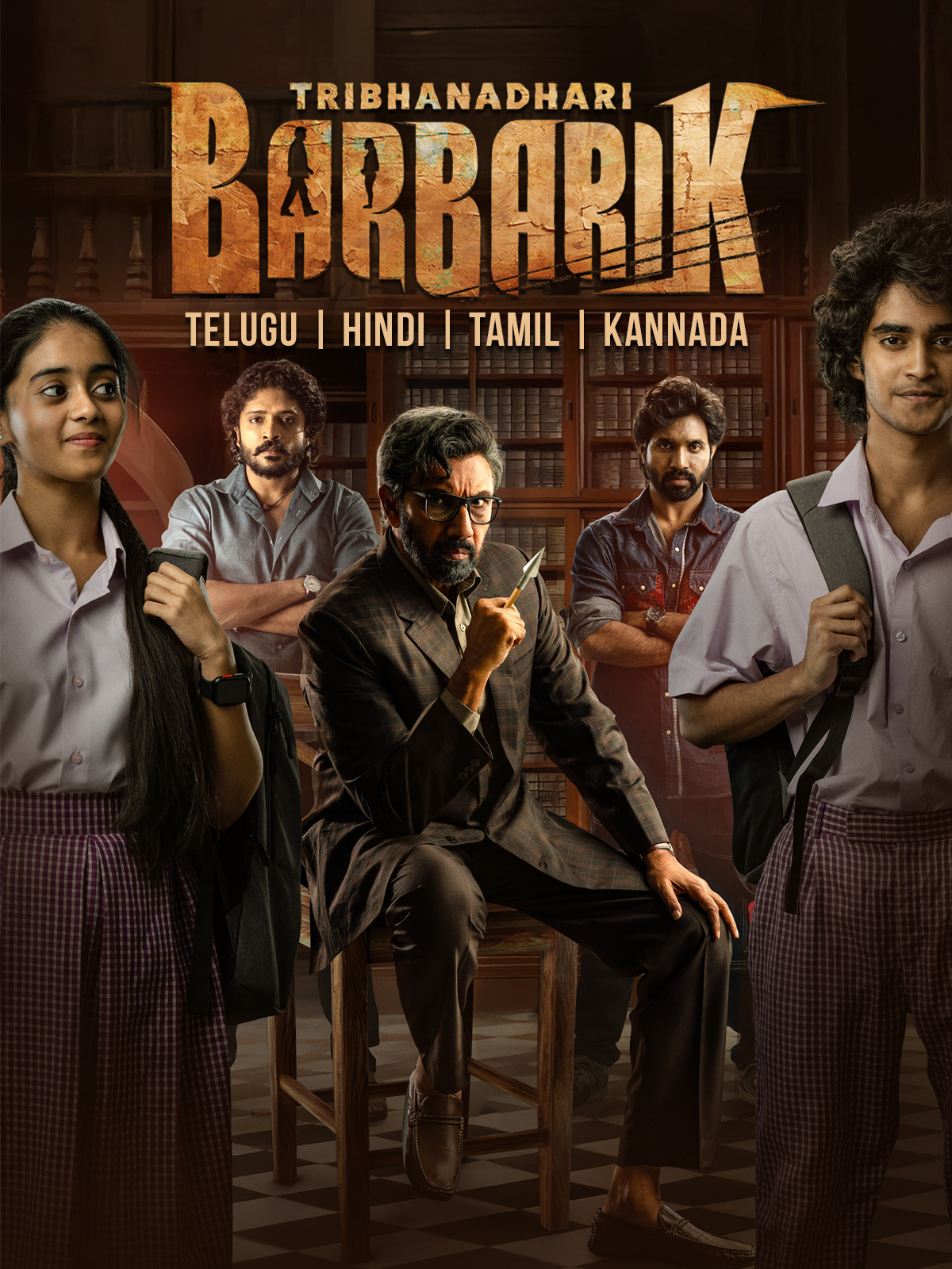 Tribanadhari Barbarik (2025) 720p HEVC HDRip South Movie ORG. [Dual Audio] [Hindi or Telugu] x265 ESubs [800MB]