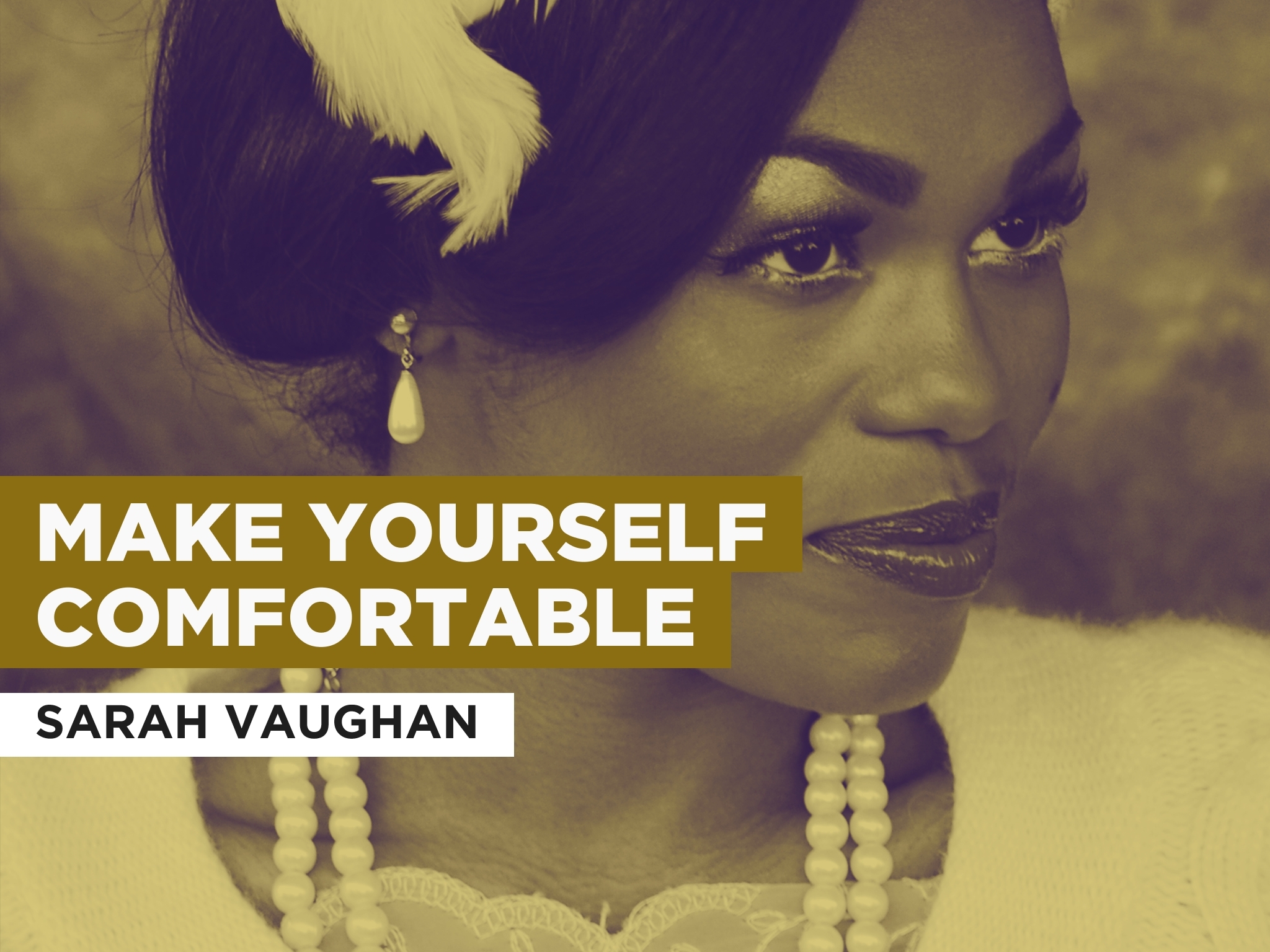 Prime Video Make Yourself Comfortable in the Style of Sarah Vaughan