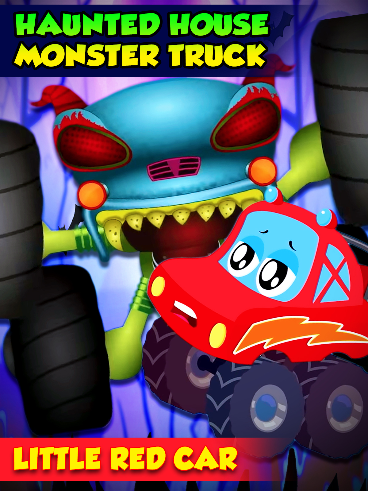Watch Haunted House Monster Truck Little Red Car | Prime Video