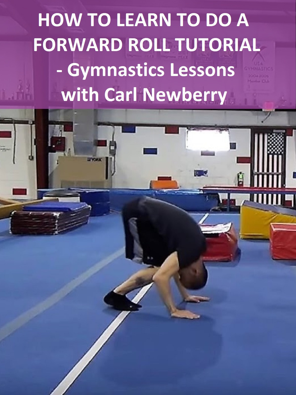 Gymnastics Handstand Forward Roll