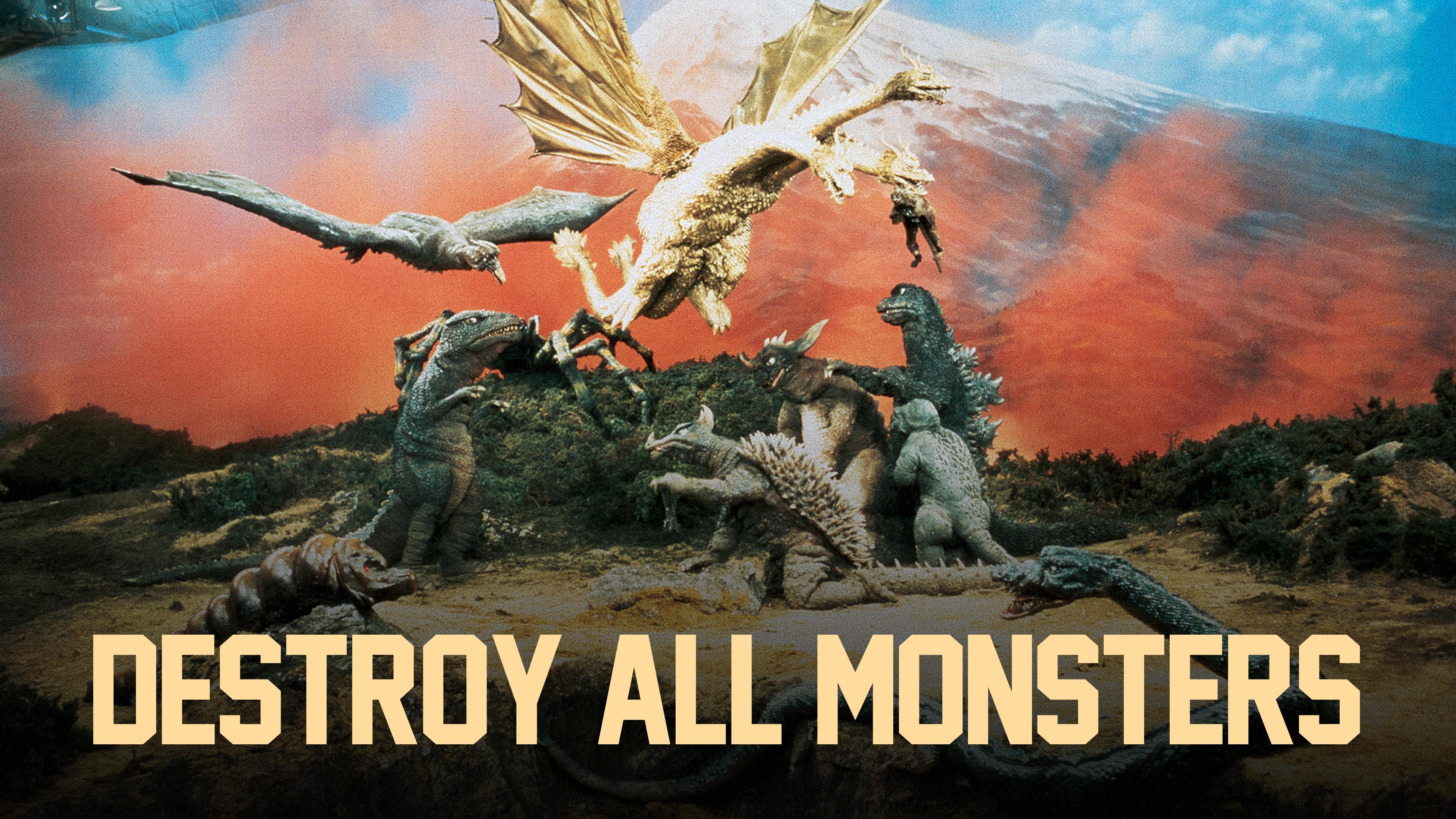 Destroy All Monsters Poster
