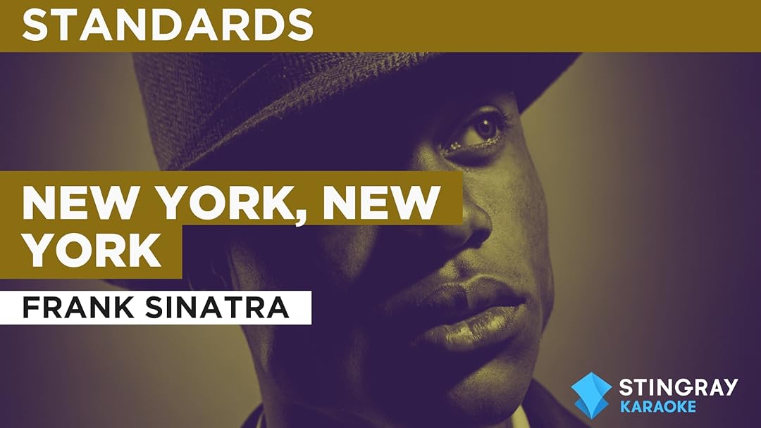 New York, New York in the Style of Frank Sinatra