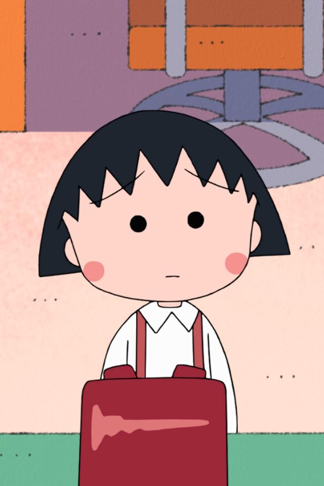 ちびまる子ちゃん さくら ももこ（まる子） iPhone(640×960)壁紙画像