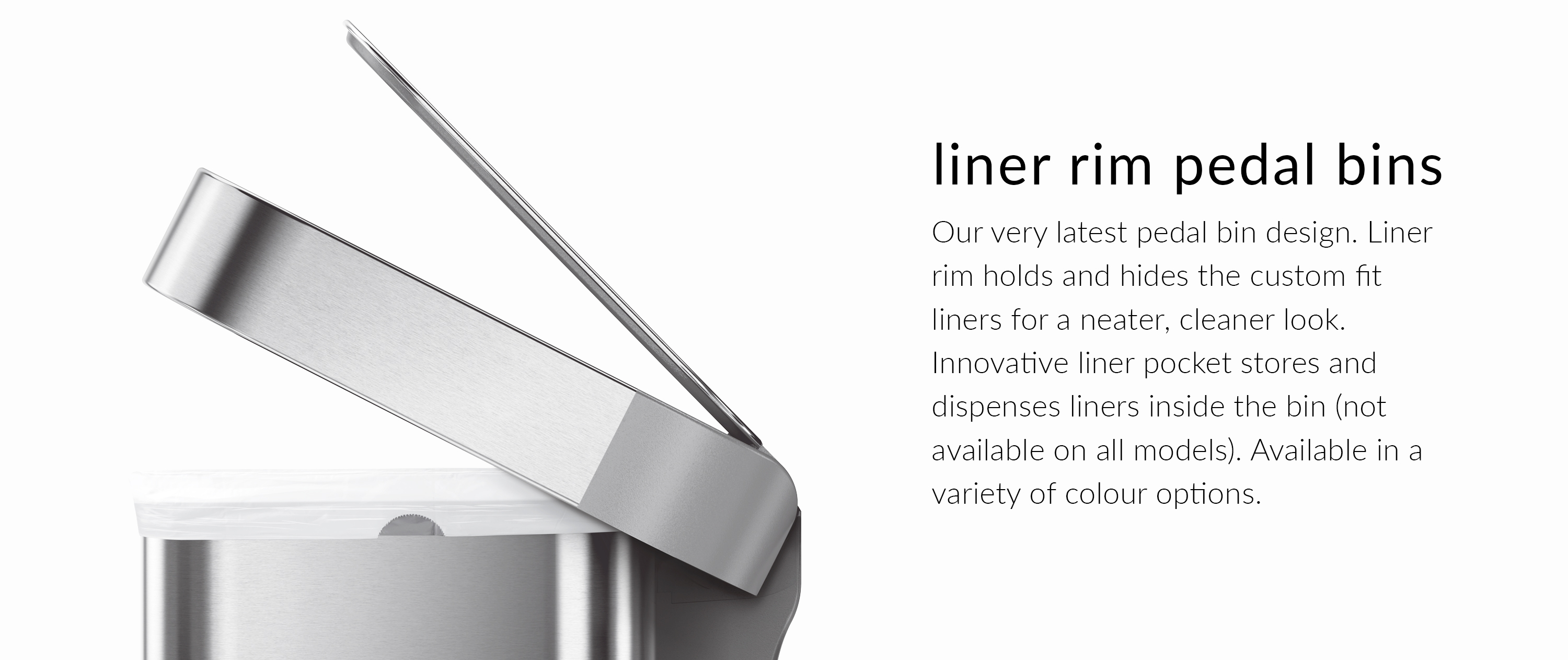 Amazon.co.uk simplehuman Liner Rim Pedal Bins