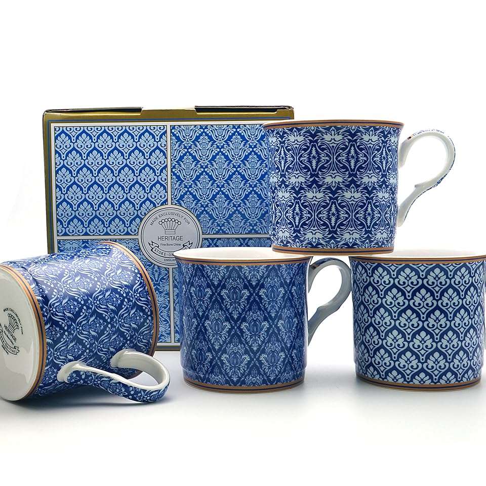 Amazon.co.uk heritage fine bone china mugs