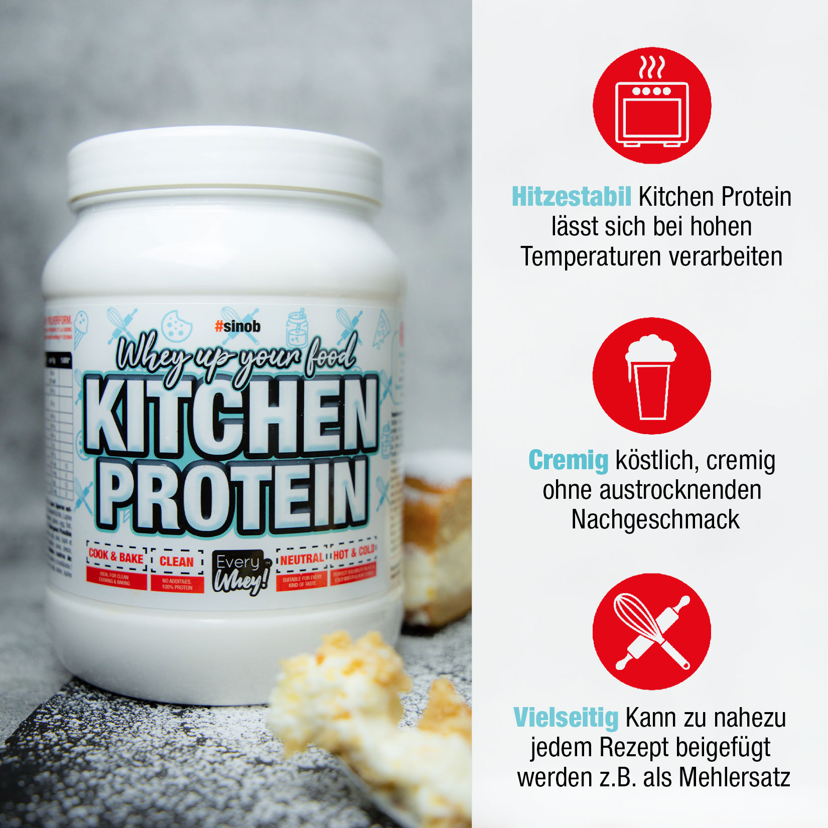 Amazon.de sinob Kitchen Protein