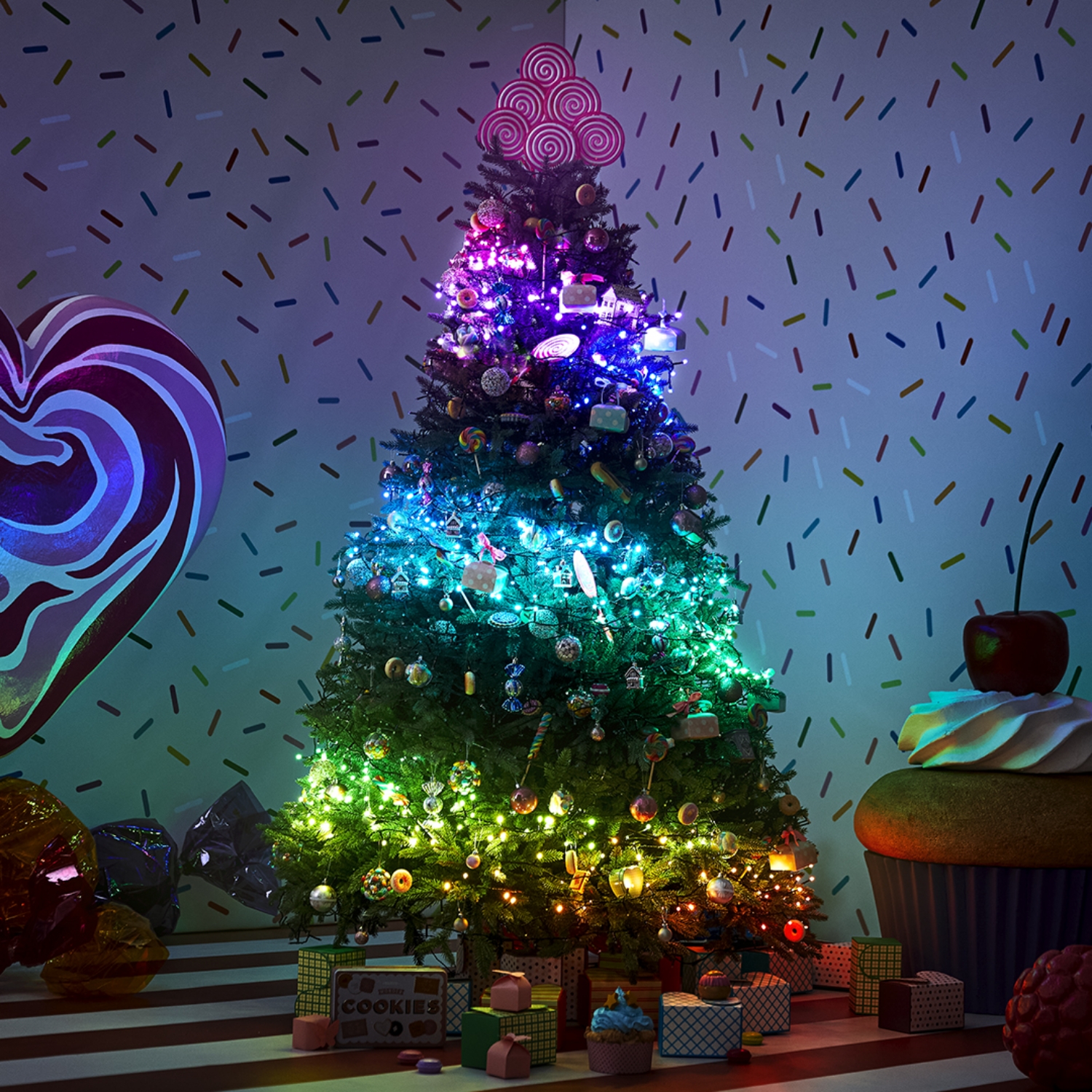 Twinkly christmas lights amazon Clearance