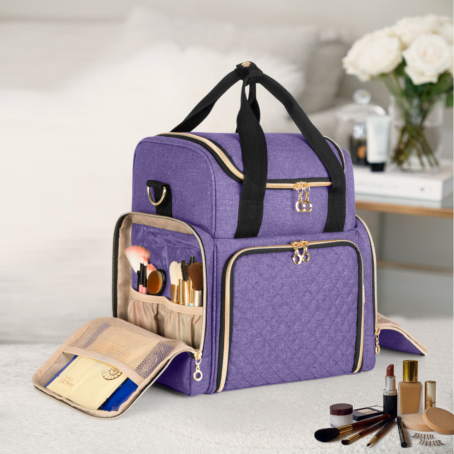 Amazon.co.uk Luxja MAKEUP BAG