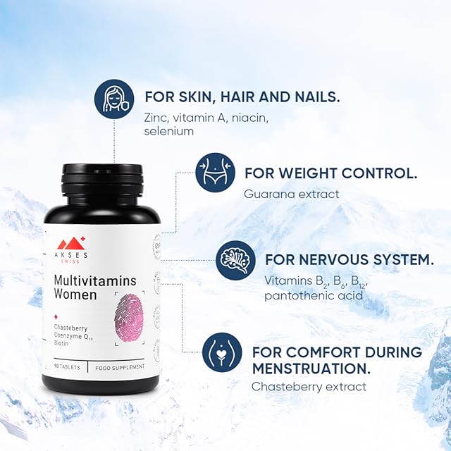 Amazon.de: AKSES SWISS: Multivitamine für Frauen