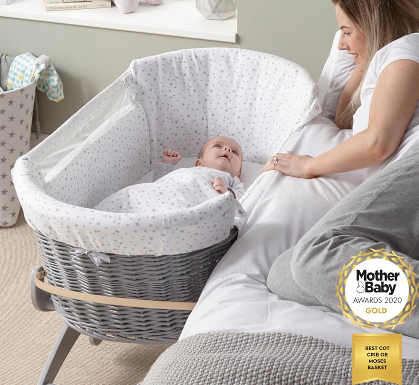Amazon.co.uk Clair de Lune Baby AwardWinning Bedside & Folding Cribs