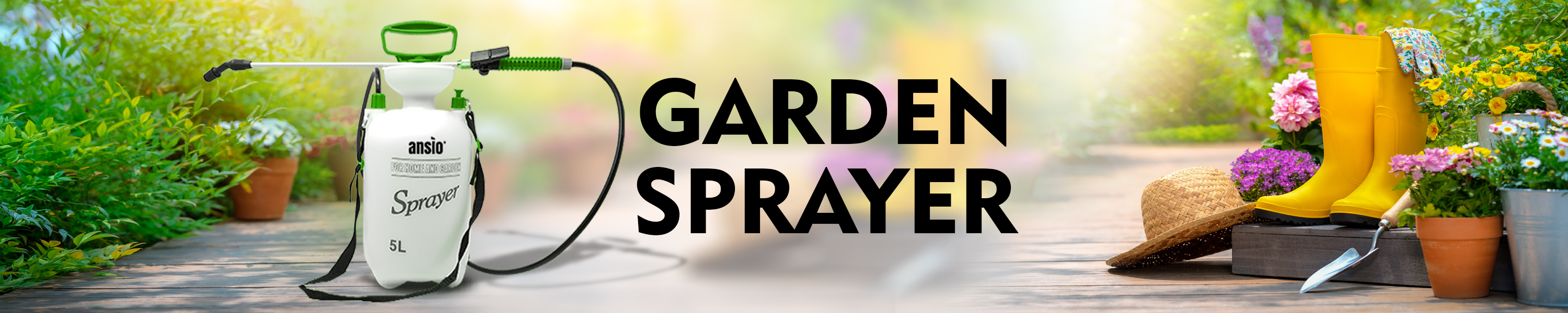 Amazon.co.uk ANSIO Products Garden Sprayers