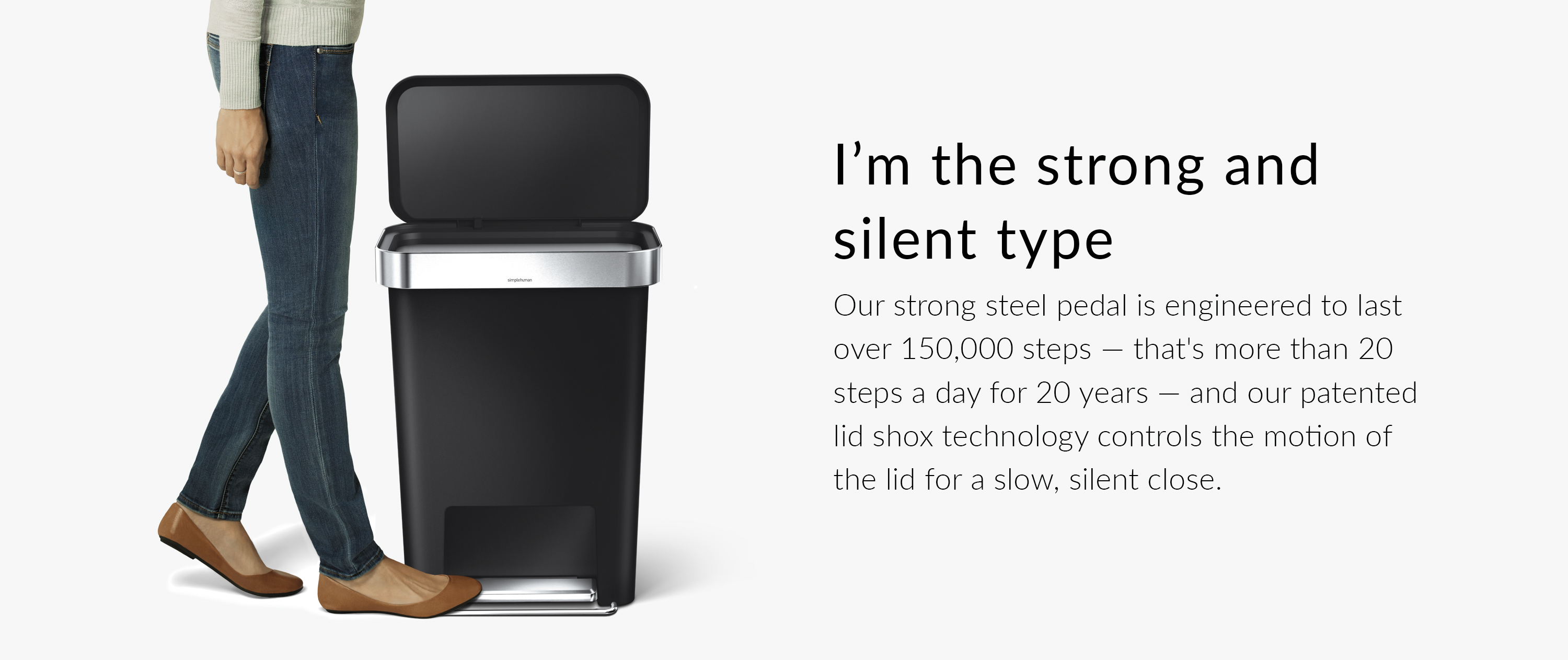 Amazon.co.uk simplehuman Plastic Bins