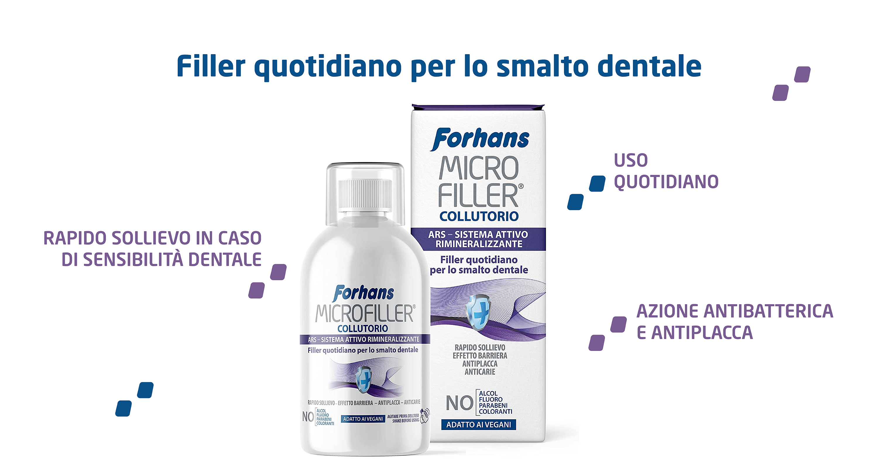 Amazon.it FORHANS Collutorio