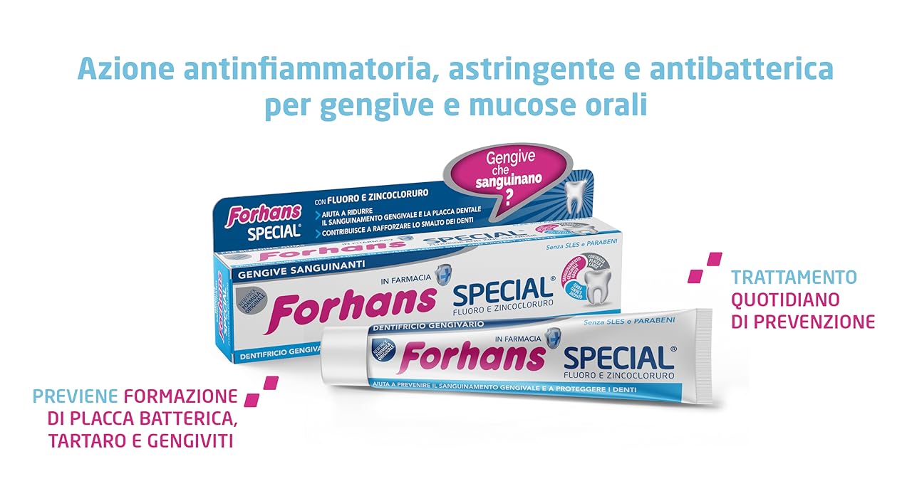 Amazon.it FORHANS Dentifricio Gengivario