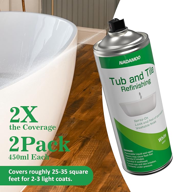 NADAMOO Tub and Tile Refinishing Kit
