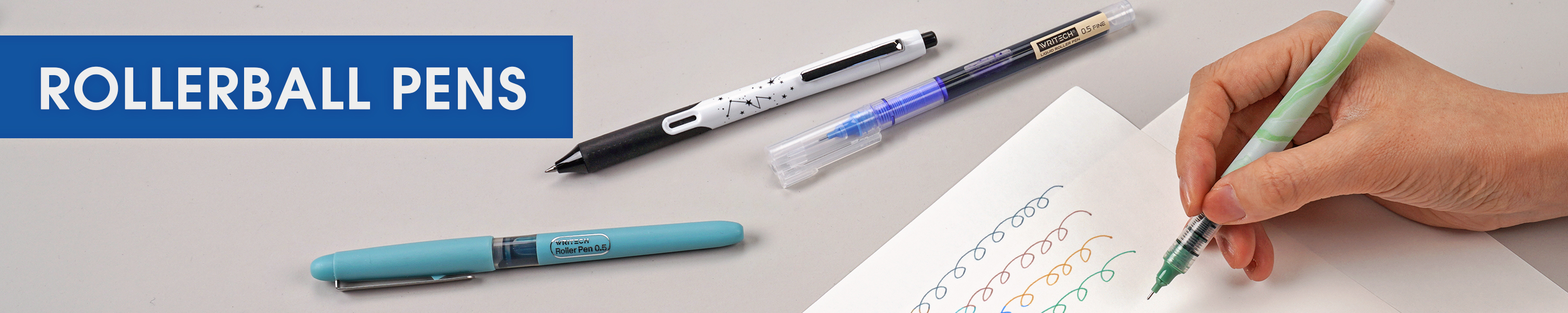 WRITECH Rollerball Pens