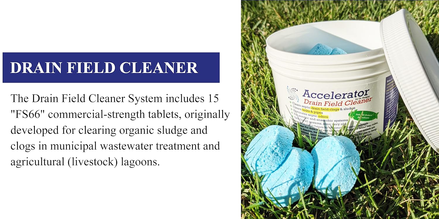 Dr. Pooper Septic Treatments Drain Field Cleaner