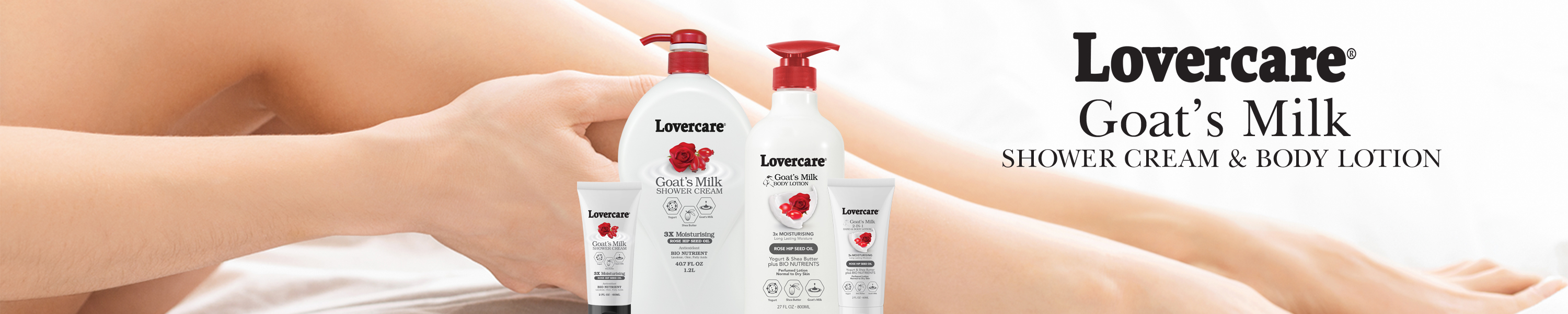 Lover's Care GOAT MILK BODY LOTION & BODY WASH