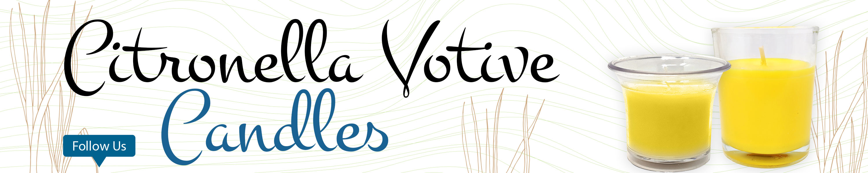 Hyoola Citronella Votive Candles