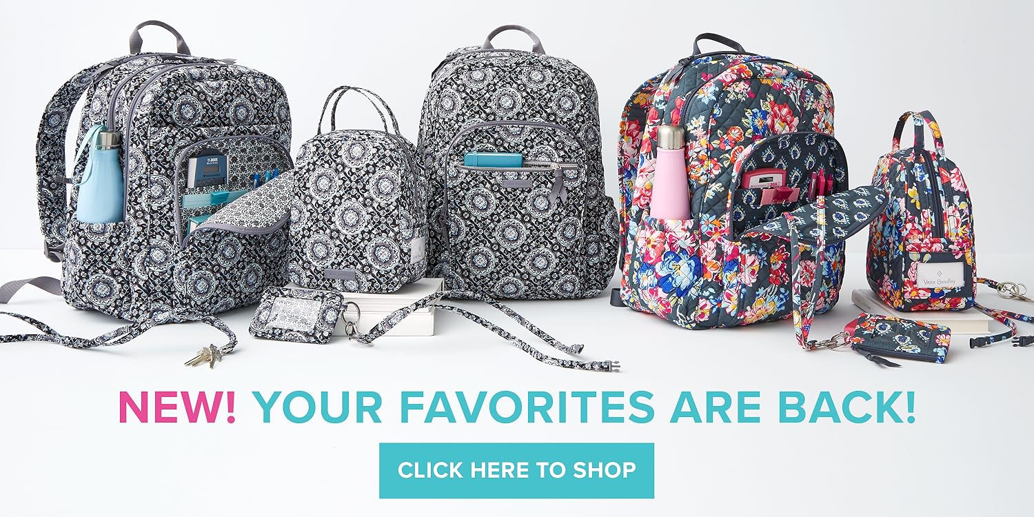 vera bradley turtle backpack